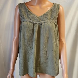 Sonoma green tank top